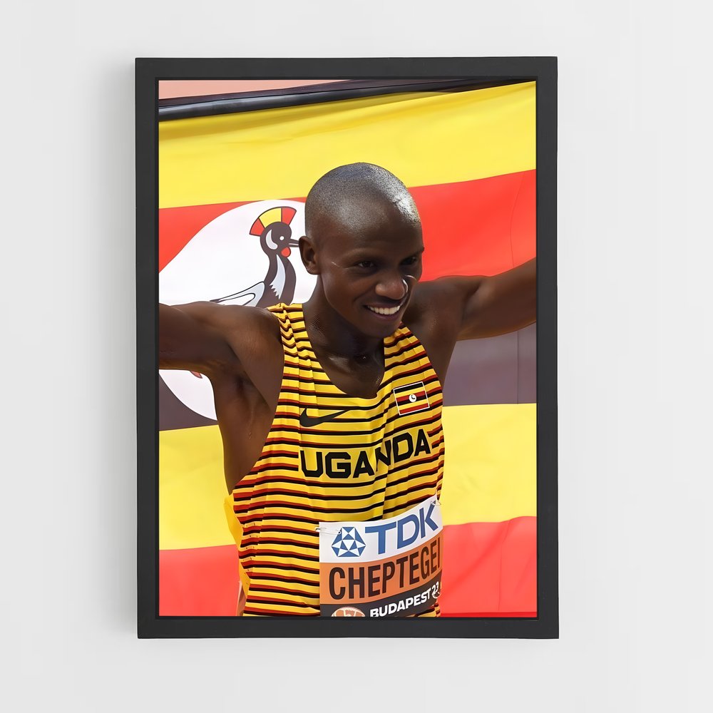 Poster L'Esprit de Victoire – affiche Athlétisme (vue 2)